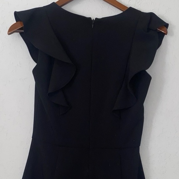 Women's French Connection Classy Black Cocktail Dress - Picture 8 of 9